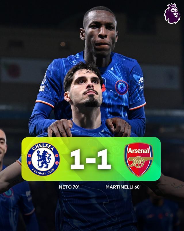 百家乐官方网站-【英超】切尔西1比1阿森纳，马丁内利进球，内托扳平